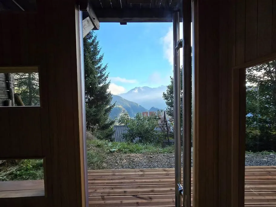 Chalet 10P Sauna Spa Superbe Vue Huez 0*,  프랑스