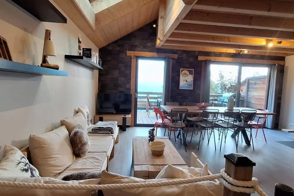 Chalet 10P Sauna Spa Superbe Vue Huez 0*,