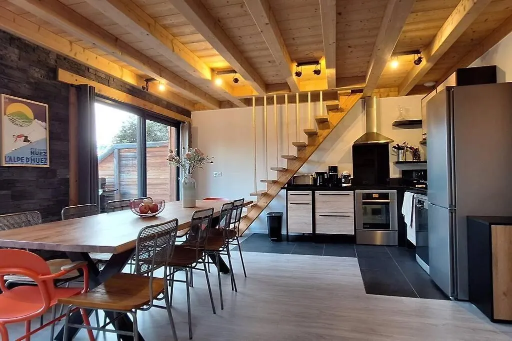 Chalet 10P Sauna Spa Superbe Vue Huez