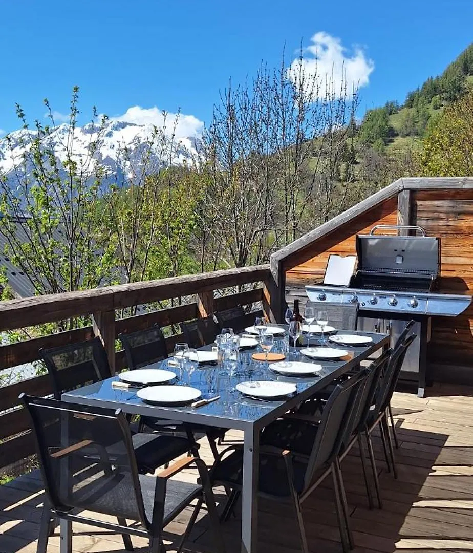 Chalet 10P Sauna Spa Superbe Vue Huez 프랑스