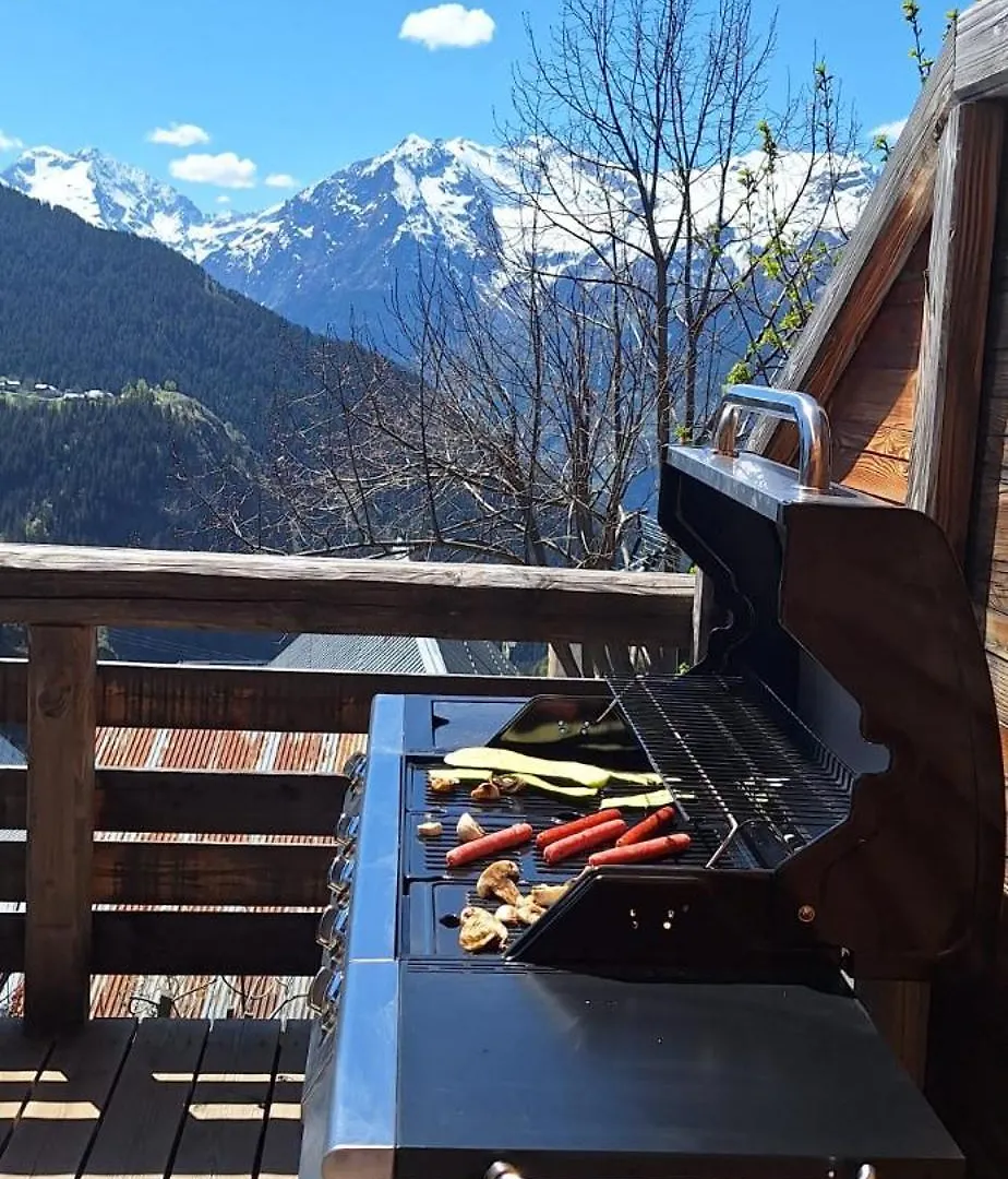 Chalet 10P Sauna Spa Superbe Vue Huez 0*,  프랑스